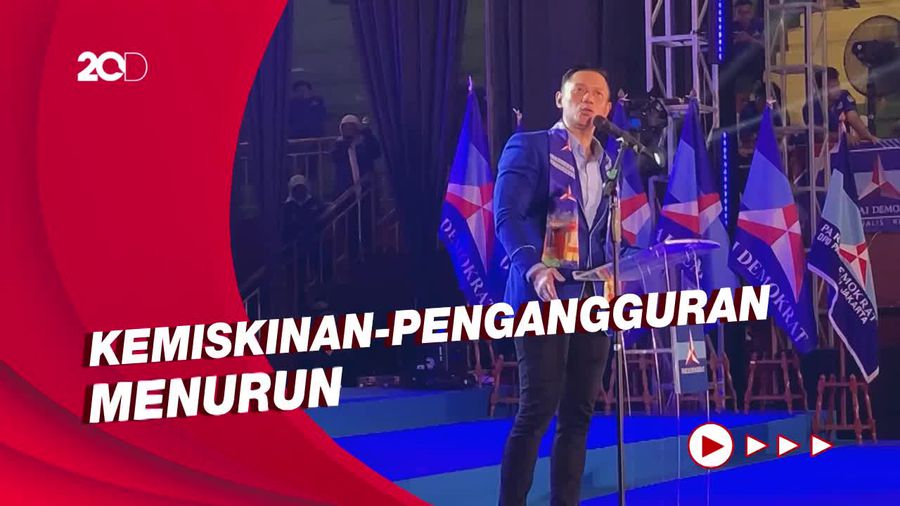 AHY: Masyarakat Hidup Lebih Sejahtera Era SBY