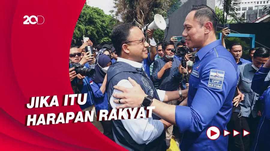 AHY Amini Jika Jadi Cawapres Anies Baswedan