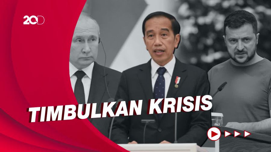 Jokowi Sebut Lawatannya ke Rusia dan Ukraina Belum Bisa Meredam Perang