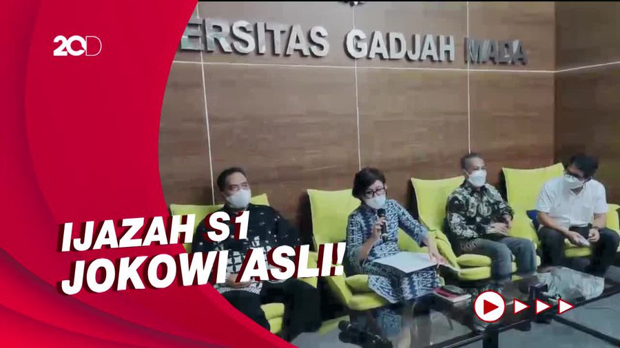 UGM Jelaskan Keaslian Ijazah Jokowi