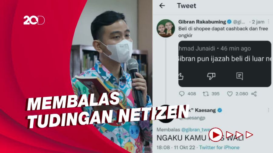 Respons Menohok Gibran Saat Ikut Kena Tudingan Beli Ijazah
