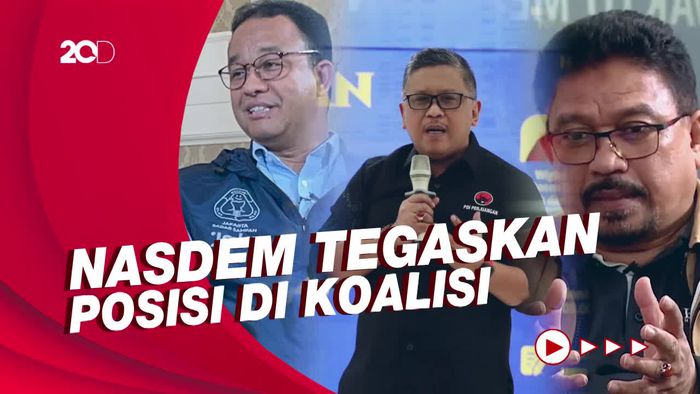 PDIP Sindir Parpol Koalisi yang Capreskan Anies, NasDem Menjawab