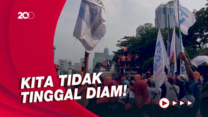 Ancam Mogok Nasional, Buruh Tuntut Upah Naik 13 Persen di 2023