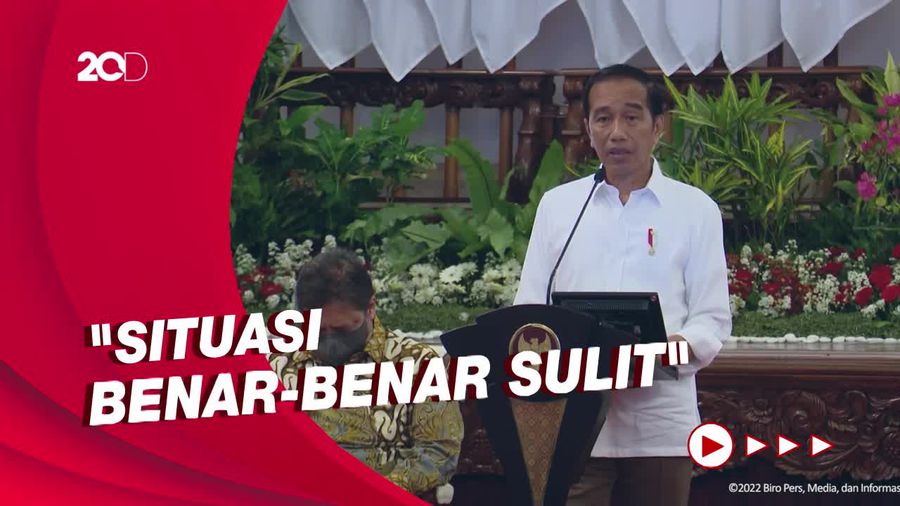 Jokowi ke Jajarannya: Badai Sudah Datang, Perlu Persiapan Detail