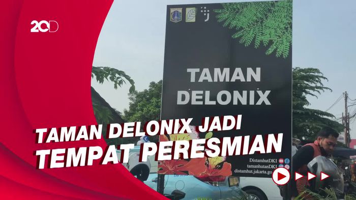 Anies Resmikan 100 Taman Jakarta untuk Ruang Interaksi Warga