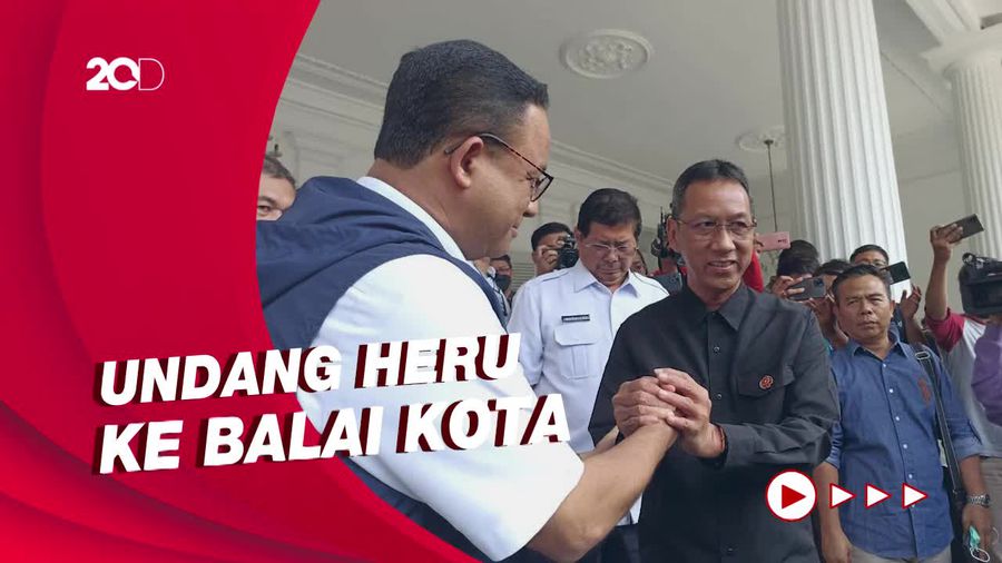 Anies Bertemu Pj Gubernur DKI Heru Budi: Agar Ada Kesinambungan