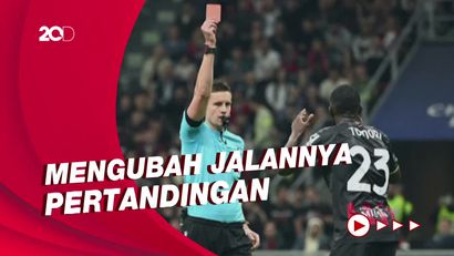 Tomori Dikartu Merah dan Milan Kalah, Pioli Salahkan Wasit