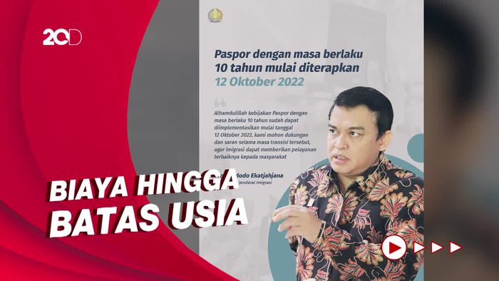 Serba-serbi Paspor Baru yang Berlaku 10 Tahun Mulai Hari Ini