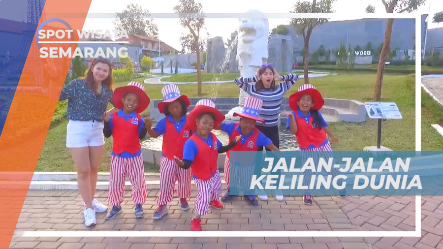 Berjalan di Taman Berasa Keliling Dunia, Semarang