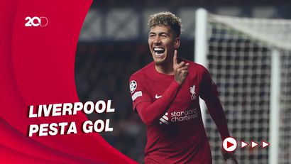 Salah Hat-trick, Liverpool Bantai Rangers 7-1