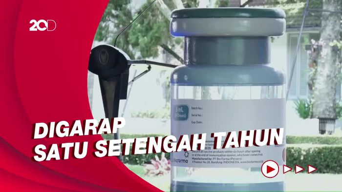 Jokowi Luncurkan IndoVac, Vaksin Covid-19 Buatan Dalam Negeri