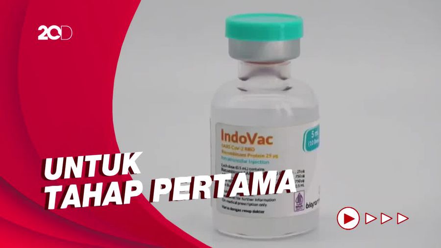 Vaksin IndoVac Resmi Diluncurkan, Bio Farma Siapkan 20 Juta Dosis