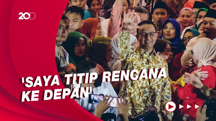 Anies: Peran Saya untuk Bangun Jakarta Secara Langsung Berhenti di Sini