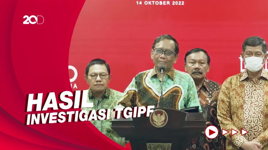 TGIPF: Pengurus PSSI Harus Bertanggung Jawab Atas Tragedi Kanjuruhan