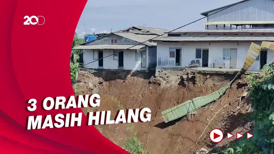 Petugas Masih Cari 3 Korban Longsor di Gang Barjo Bogor