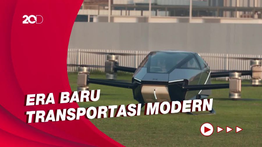 Taksi Terbang Listrik Buatan China Sukses Melayang di Dubai