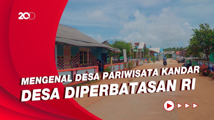 Mengenal Desa Pariwisata Kandar, Desa di Perbatasan RI