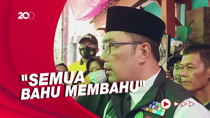 Ridwan Kamil soal Potensi Banjir-Longsor di Jabar: Semua Siaga Satu