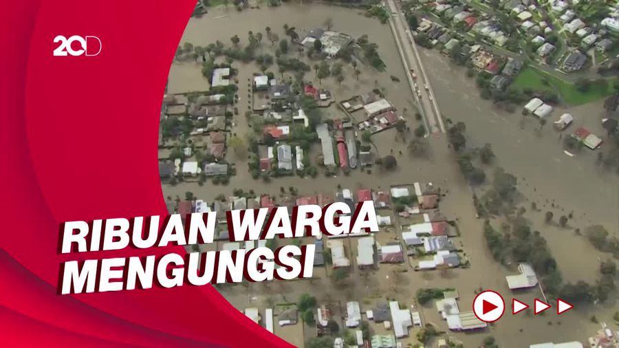 Melbourne Direndam Banjir Usai 2 Hari Diguyur Hujan Lebat