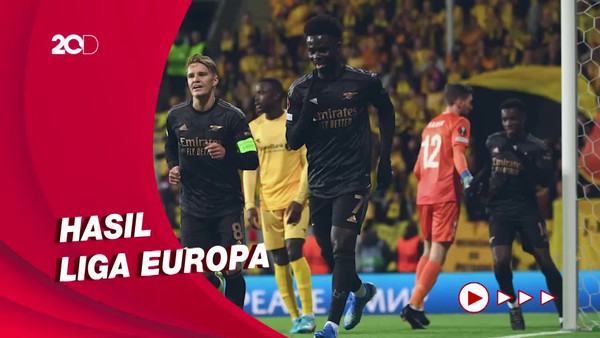 Liga Europa: Arsenal Menang Tipis, Betis Vs Roma Imbang
