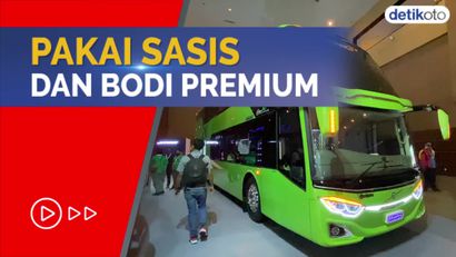 Ciamik! Ini Wujud Bus Double Decker Terbaru Milik PO Gunung Harta