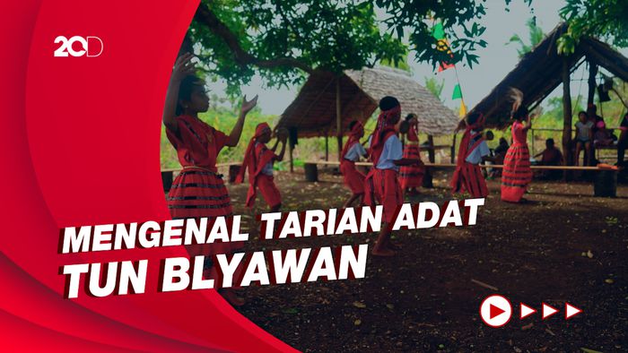 Mengenal Tarian Adat Tun Blyawan Khas Desa Kandar