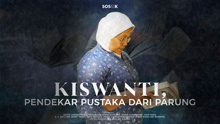 Kiswanti, 25 Tahun Angkat Kecerdasan Anak Parung dengan Buku