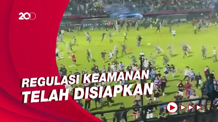 Polri Pastikan Tak Akan Lagi Pakai Gas Air Mata di Pertandingan Sepak Bola