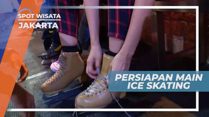 Mengunjungi Mall dengan Wahana Ice Skating, Jakarta