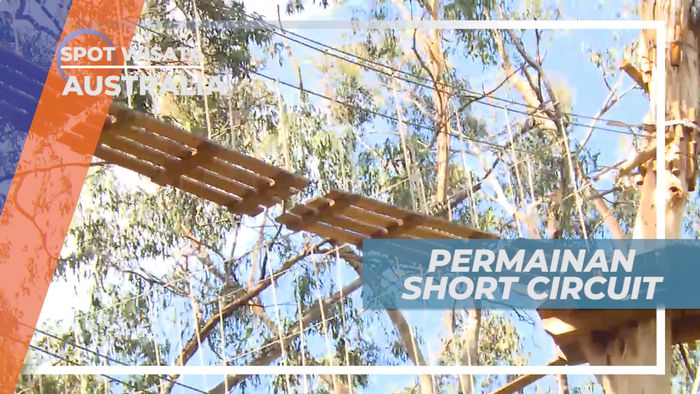 Jembatan Gantung yang Tinggi di Permainan Short Circuit, Australia