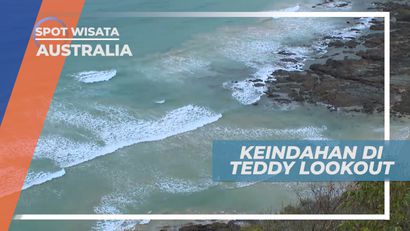 Hembusan Angin di Teddys Lookout, Australia