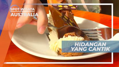 Hidangan Cantik dengan Es Krim Sebagai Menu Istimewa, Australia