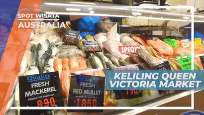 Queen Victoria Market yang Penuh dengan Barang-barang Unik, Australia