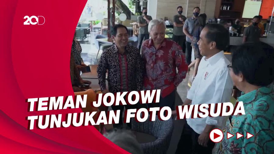Presiden Jokowi Temui Teman Semasa Kuliah, Singgung Soal Ijazah