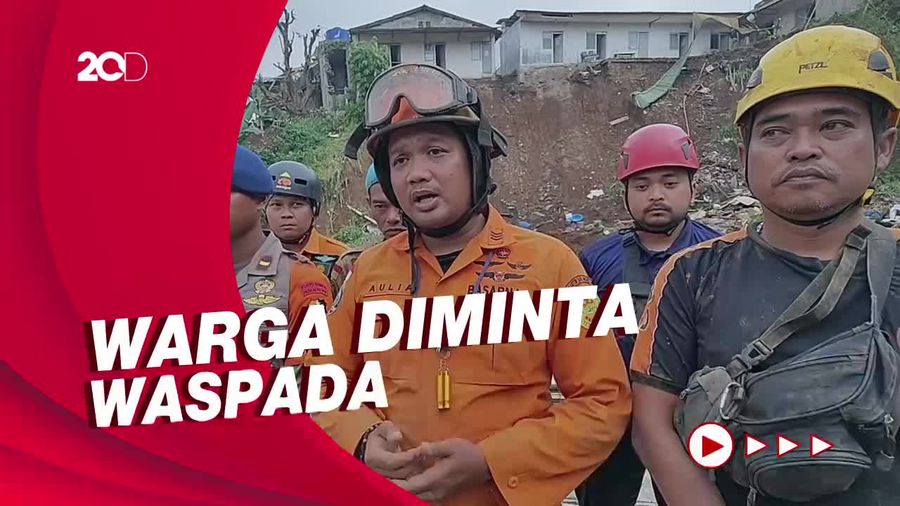 Basarnas Sebut Ancaman Longsor di Gang Barjo Bogor Masih Bisa Terjadi