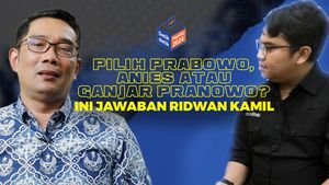 Pilih Prabowo, Anies atau Ganjar Pranowo? Ini Jawaban Ridwan Kamil