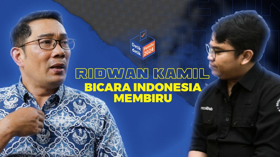 Ridwan Kamil Bicara Indonesia Membiru dan Target RK di 2024
