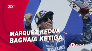 Seru! Saling Salip di MotoGP Australia, Alex Rins Juaranya
