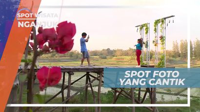 Mengabadikan Momen Dengan Berfoto di Taman Bunga Nganjuk