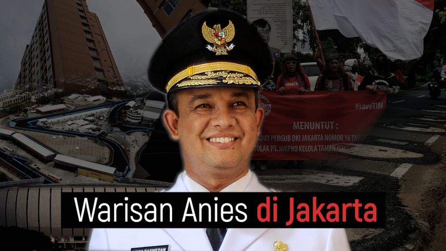 Antara Legasi dan Kontroversi Anies di DKI