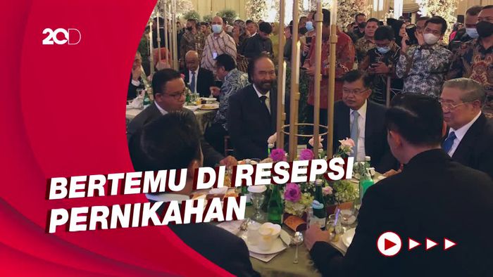 Anies Ungkap Obrolan Kala Semeja dengan SBY, JK dan Surya Paloh