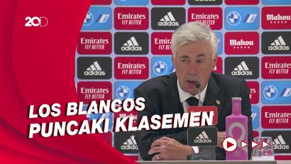 Madrid Hajar Barcelona, Ancelotti: Kami Lebih Baik dan Efektif