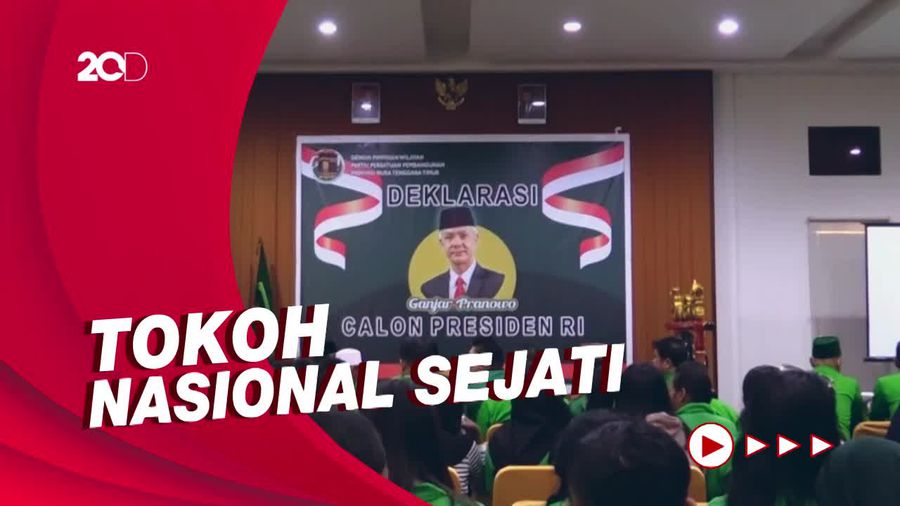PPP NTT Deklarasikan Ganjar Pranowo Jadi Capres