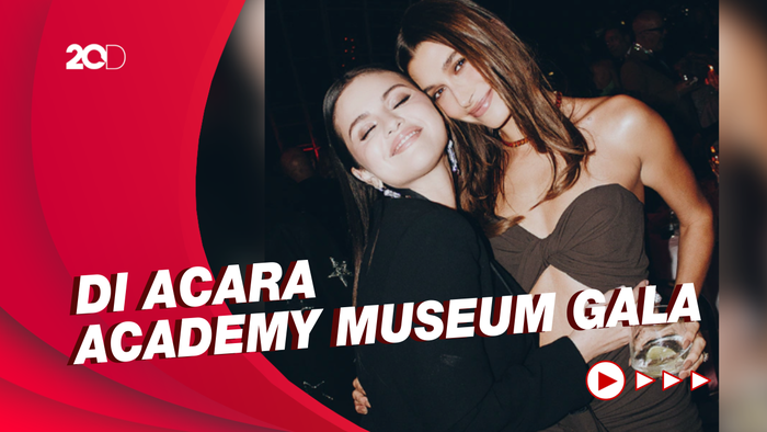 Potret Akrabnya Hailey Bieber dan Selena Gomez, Tepis Isu Tak Akur