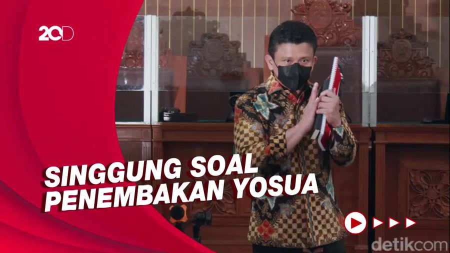 Eksepsi Ferdy Sambo Sebut JPU Tak Jelas dalam Mengurai Dakwaan 