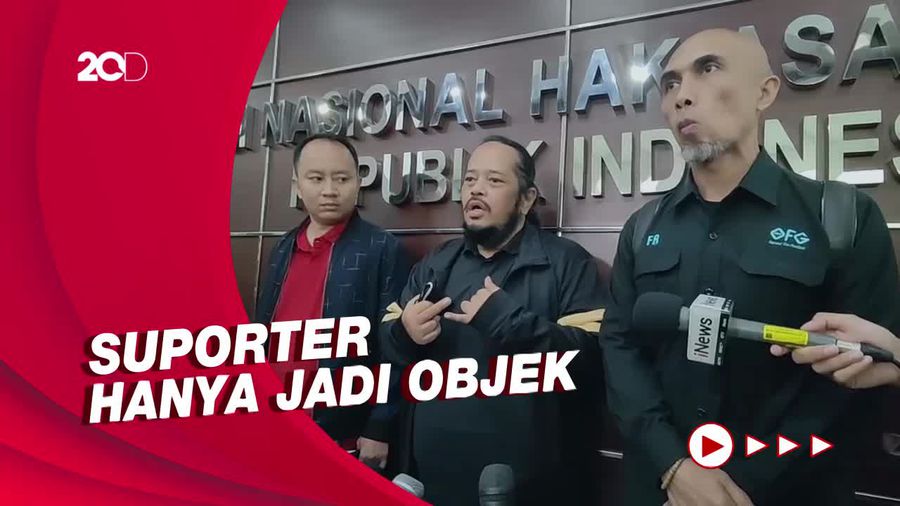 Suporter Ngadu ke Komnas HAM: Kami Selama Ini Cuma Diambil Keuntungan