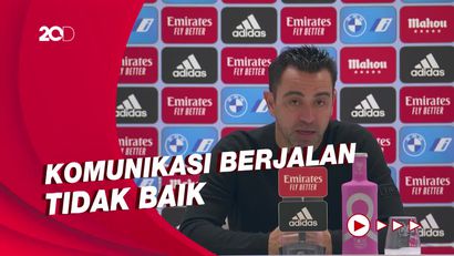 Barcelona Kalah dari Madrid, Xavi: Saya Paling Bertanggung Jawab