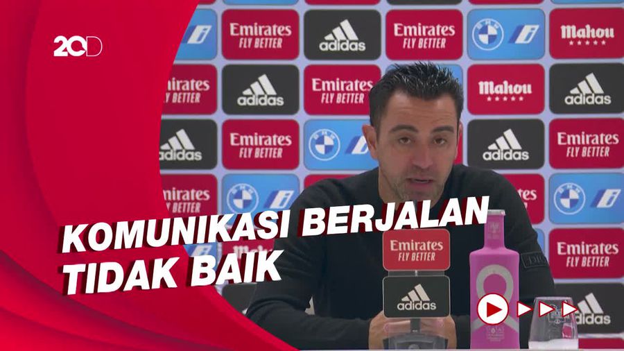 Barcelona Kalah dari Madrid, Xavi: Saya Paling Bertanggung Jawab