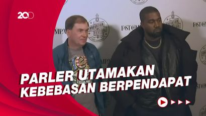 Usai Diblokir Instagram dan Twitter, Kanye West Beli Medsos Parler