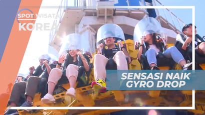 Sensasi Seru Naik Wahana yang Bikin Deg-degan Jantung, Korea Selatan
